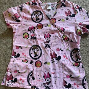 Disney Scrubs Minnie Mouse Medium